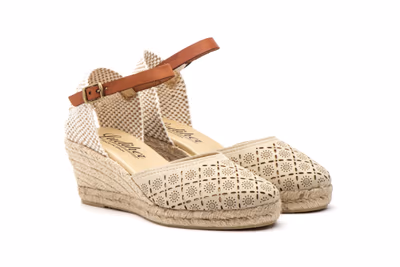 Alpargata Yute Mujer Hielo Láser - 5