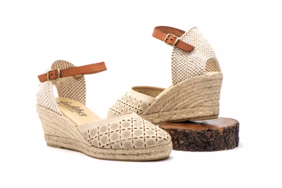 Alpargata Yute Mujer Hielo Láser - 6