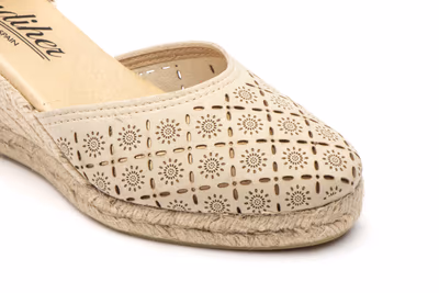 Alpargata Yute Mujer Hielo Láser - 7