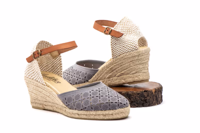 Alpargata Yute Mujer Gris Láser - 6