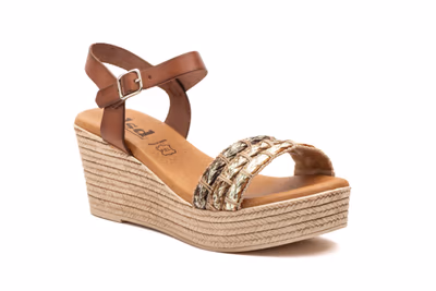 Sandalias Mujer Piel Cuero - 2