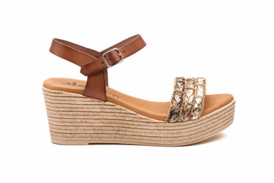 Sandalias Mujer Piel Cuero - 3