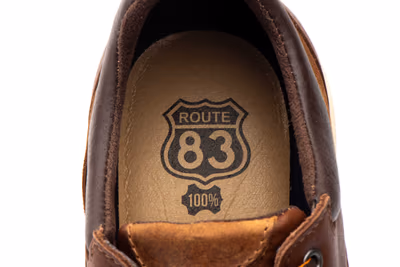 Zapatos Hombre Piel Marrón Cordones Route 83 - 6