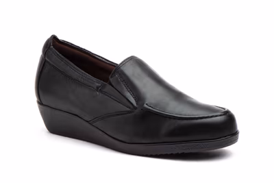 Mocasín Mujer Piel Negro - 2