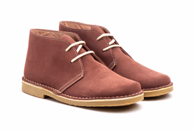 Botín Mujer Piel Serraje Maquillaje Cordones - 5