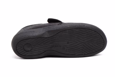 Zapatos Mujer Licra Negra Velcro - 4