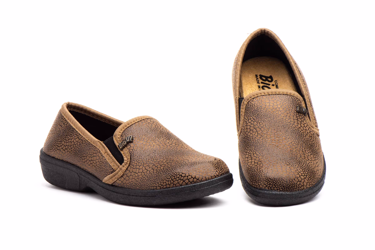 Zapatos Mujer Licra Taupe