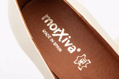 Zapatos Salón Mujer Piel Napa CrudoTacón Ancho - 8