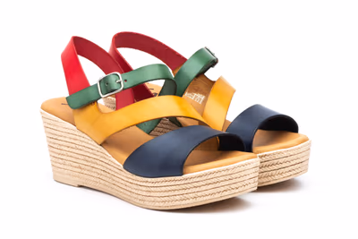 Sandalias Mujer Piel Multicolor Calzados DSD ref. DSD-126 - 6