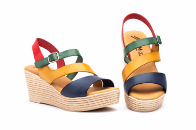 Sandalias Mujer Piel Multicolor Calzados DSD ref. DSD-126 - 1