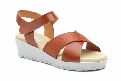 Sandalias Mujer Piel Cuero - 2