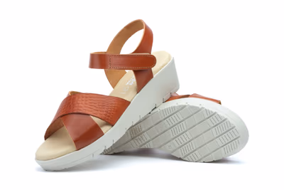 Sandalias Mujer Piel Cuero - 6