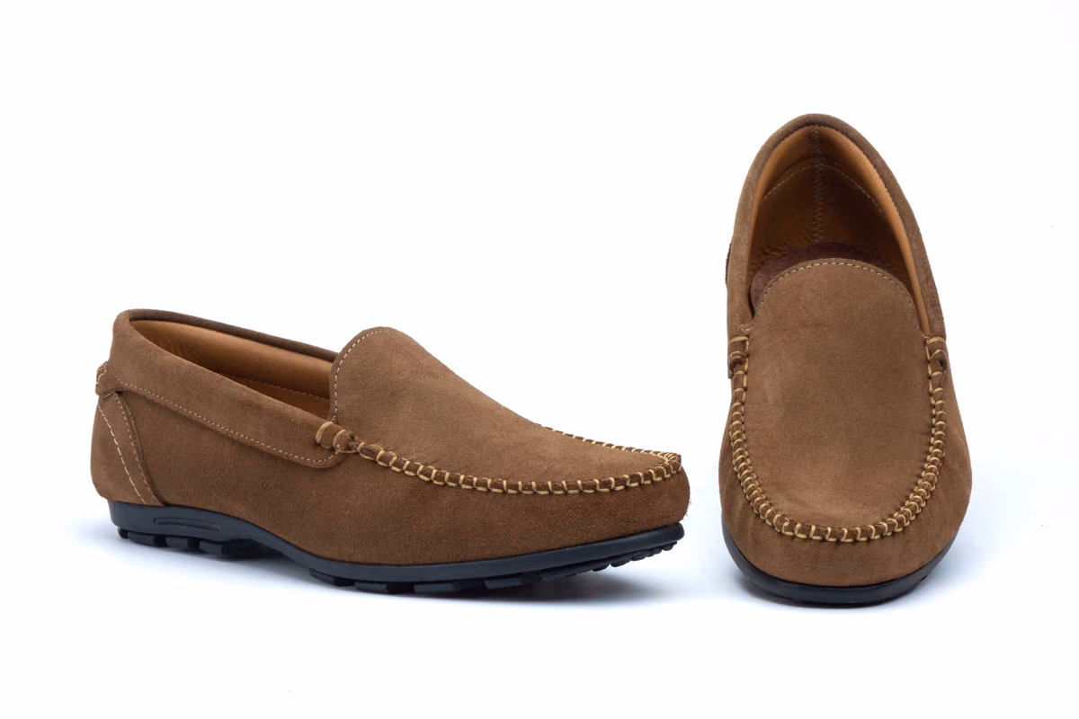 Náuticos Hombre Piel Serraje Cuero