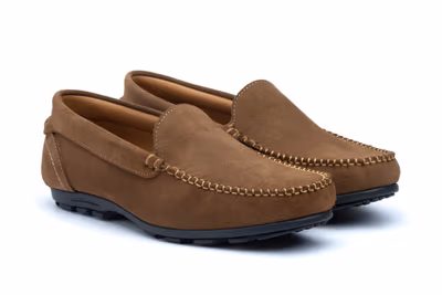 Náuticos Hombre Piel Serraje Cuero - 5