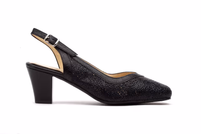 Zapatos Mujer Piel Negro - 3