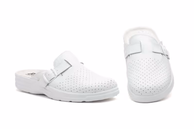 Zuecos Hombre Piel Blanco