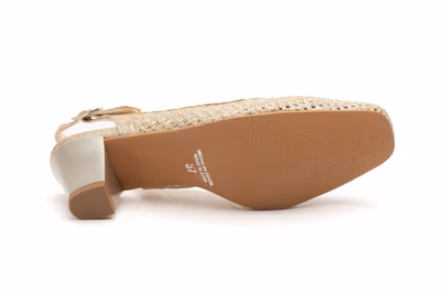 Zapatos Mujer Rejilla Champan Tacón Alto - 4