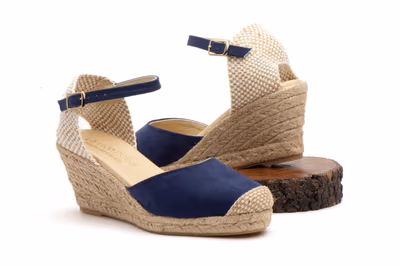 Alpargata Yute Mujer Tejido Marino Cuña - 7