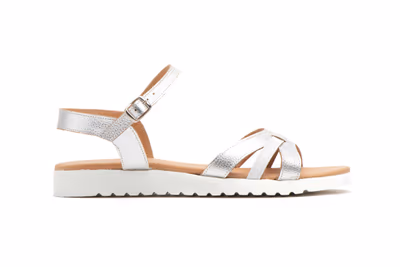 Sandalias Mujer Plata - 3