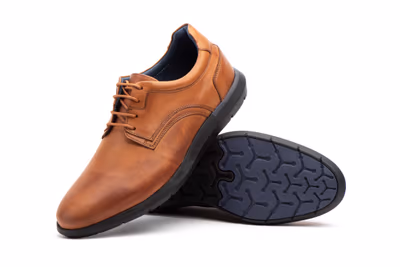 Zapatos Hombre PIel Cuero Cordones - 7