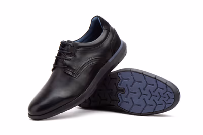 Zapatos Hombre PIel Negro Cordones - 7