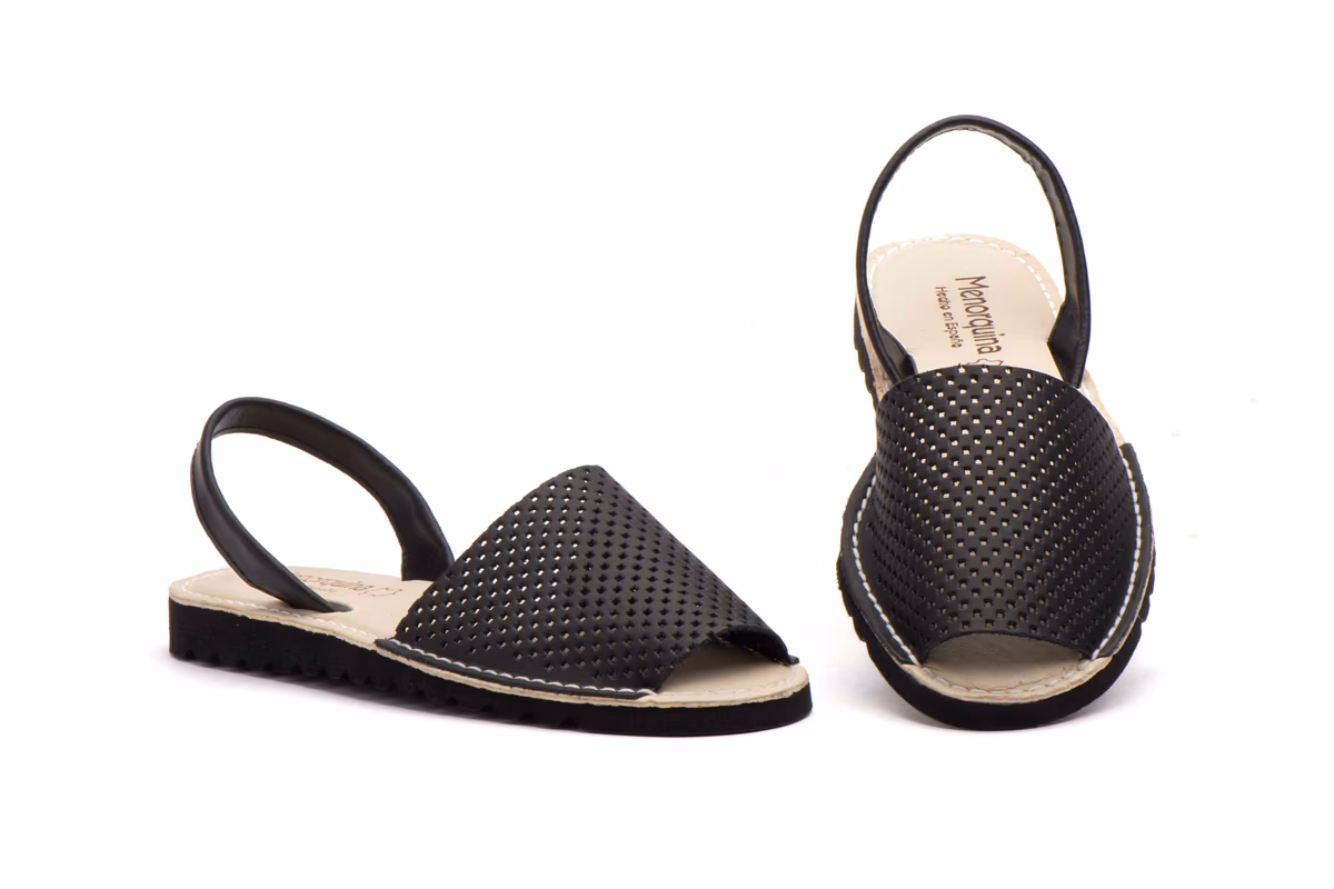 Menorquinas Mujer Piel Negro