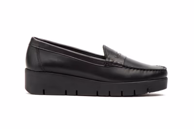 Kiowa Mujer Piel Negro Antifaz Cuña - 3