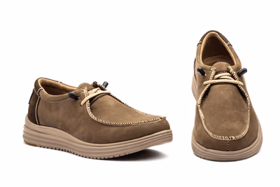 Náuticos Hombre Piel Nobuck Sano