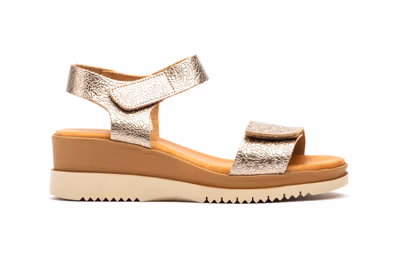 Sandalias Mujer Piel Grafito - 3