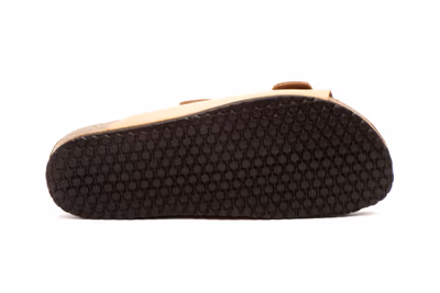 Sandalias Hombre Piel Taupe - 4