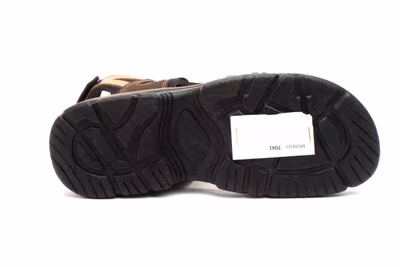 Sandalias Hombre Piel Keloil Moka Taupe Morxiva - 4