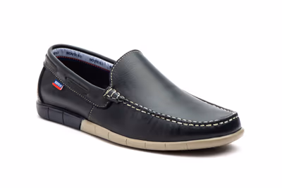 Náuticos Hombre Piel Marino Route 83 - 2