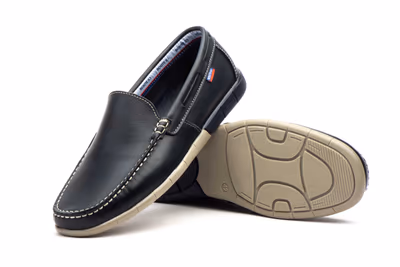 Náuticos Hombre Piel Marino Route 83 - 5