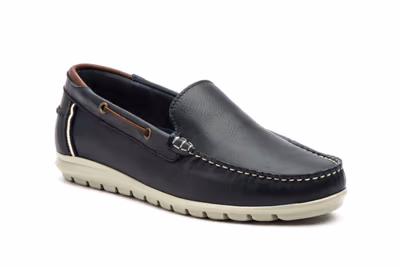 Náuticos Hombre Piel Marino Route 83 - 2