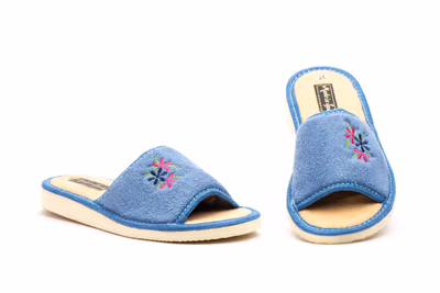 Zapatillas Mujer Celeste