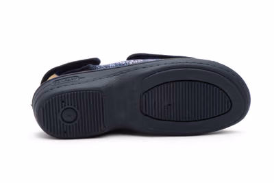Zuecos Mujer Marino Velcro - 4