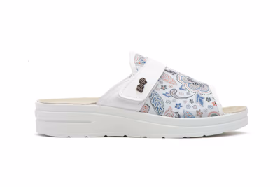 Zuecos Mujer Blanco  - 3