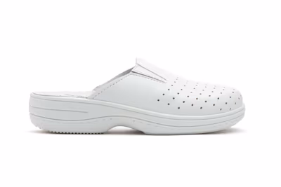 Zuecos Anatómicos Enfermera Blanco Perforado - 3