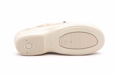 Zuecos Mujer Beige - 4