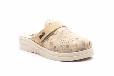 Zuecos Mujer Beige - 2