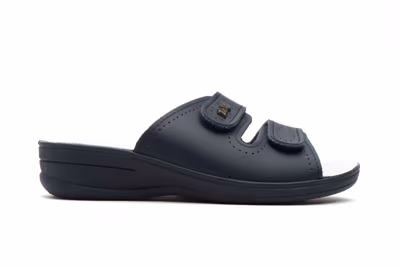 Zuecos Mujer Marino Velcro - 3