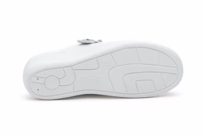 Zuecos Mujer Enfermera Blanco Perforado - 4