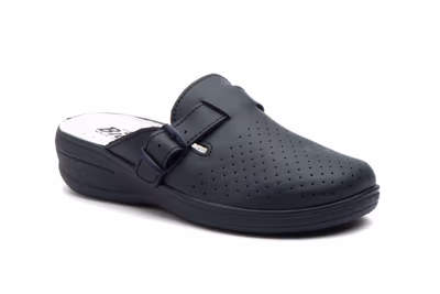 Zuecos Mujer Efermera Marino Perforado - 2