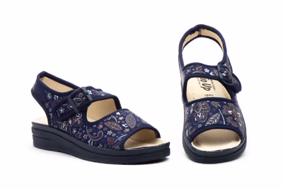 Zuecos Mujer Marno Hebilla