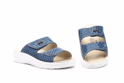 Zuecos Mujer Avión Velcro