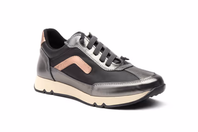 Deportivos Mujer Piel Negro - 2