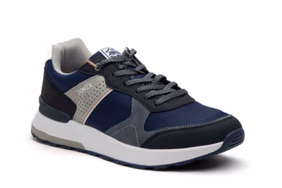 Deportivos Hombre Navy Cordones - 2