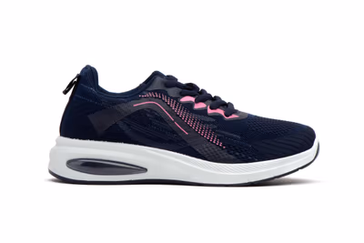 Deportivos Mujer Navy Rosa - 3