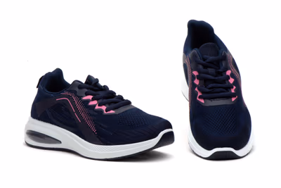 Deportivos Mujer Navy Rosa