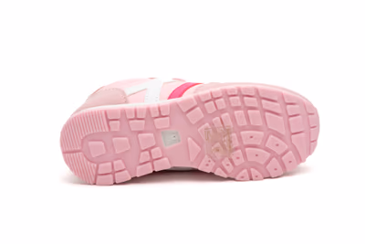 Deportivos Niño Gris Azul Velcro - 4